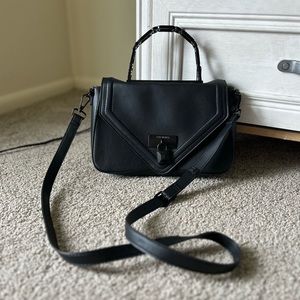 NWT STEVE MADDEN Black Crossbody Handbag